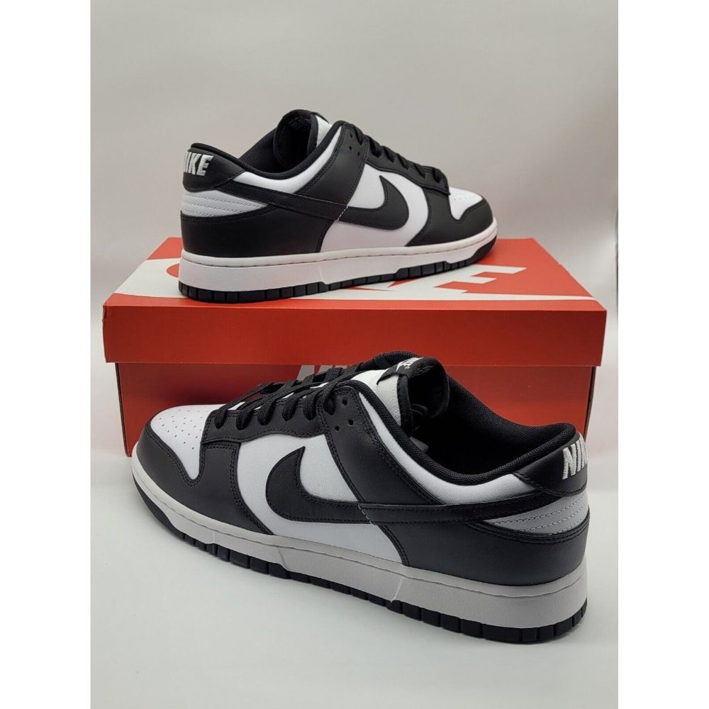 Nike Dunk Low 'Panda' Sneakers DD1391-100 - Picture 4 of 9